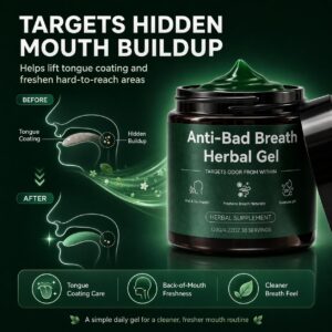 Anti-Bad Breath Herbal Gel Suppleme...