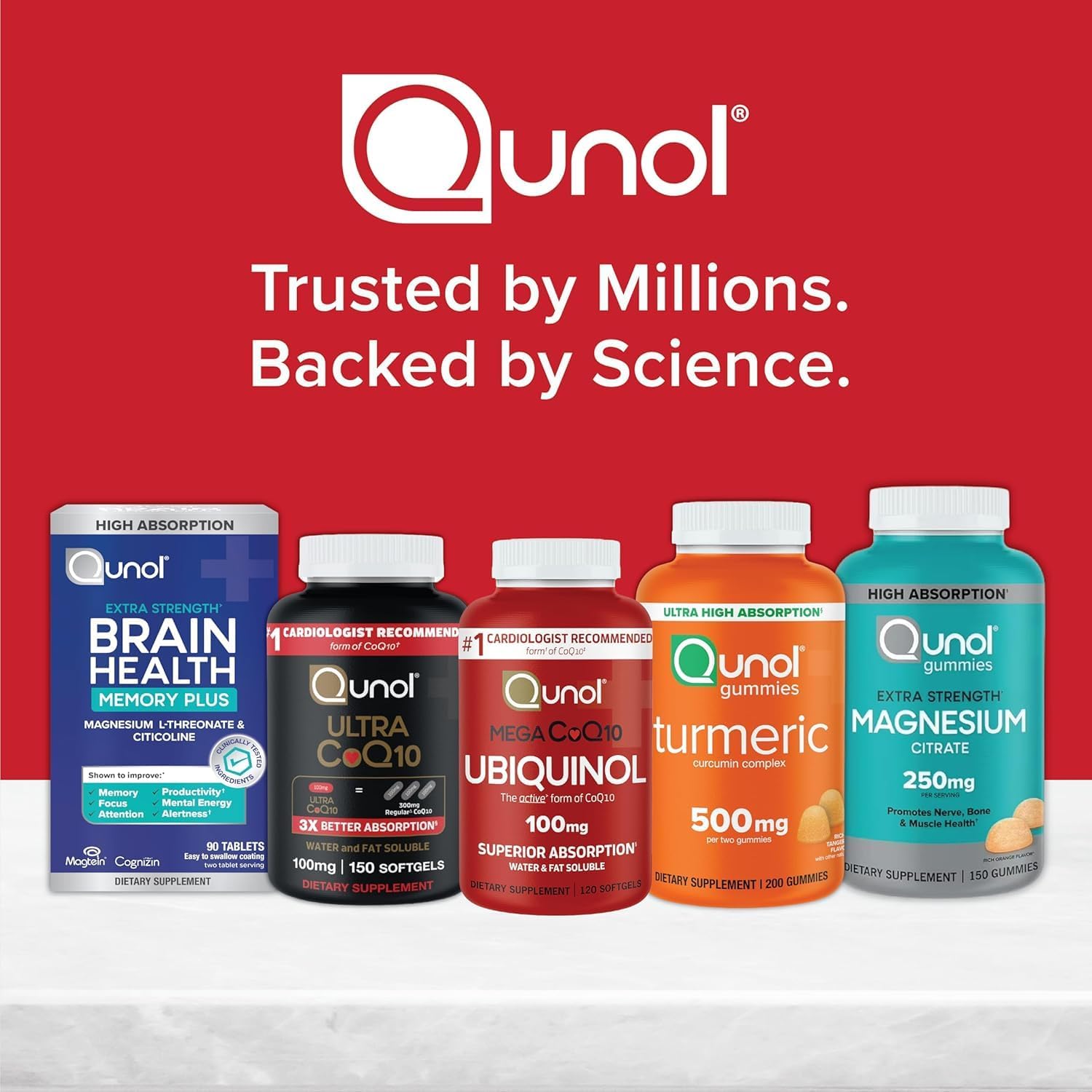 Qunol CoQ10 200mg Softgels, Ultra CoQ10 - Ultra High Absorption Coenzyme Q10 Supplements - Antioxidant Supplement for Vascular and Heart Health & Energy Production, 90 Count - Image 10