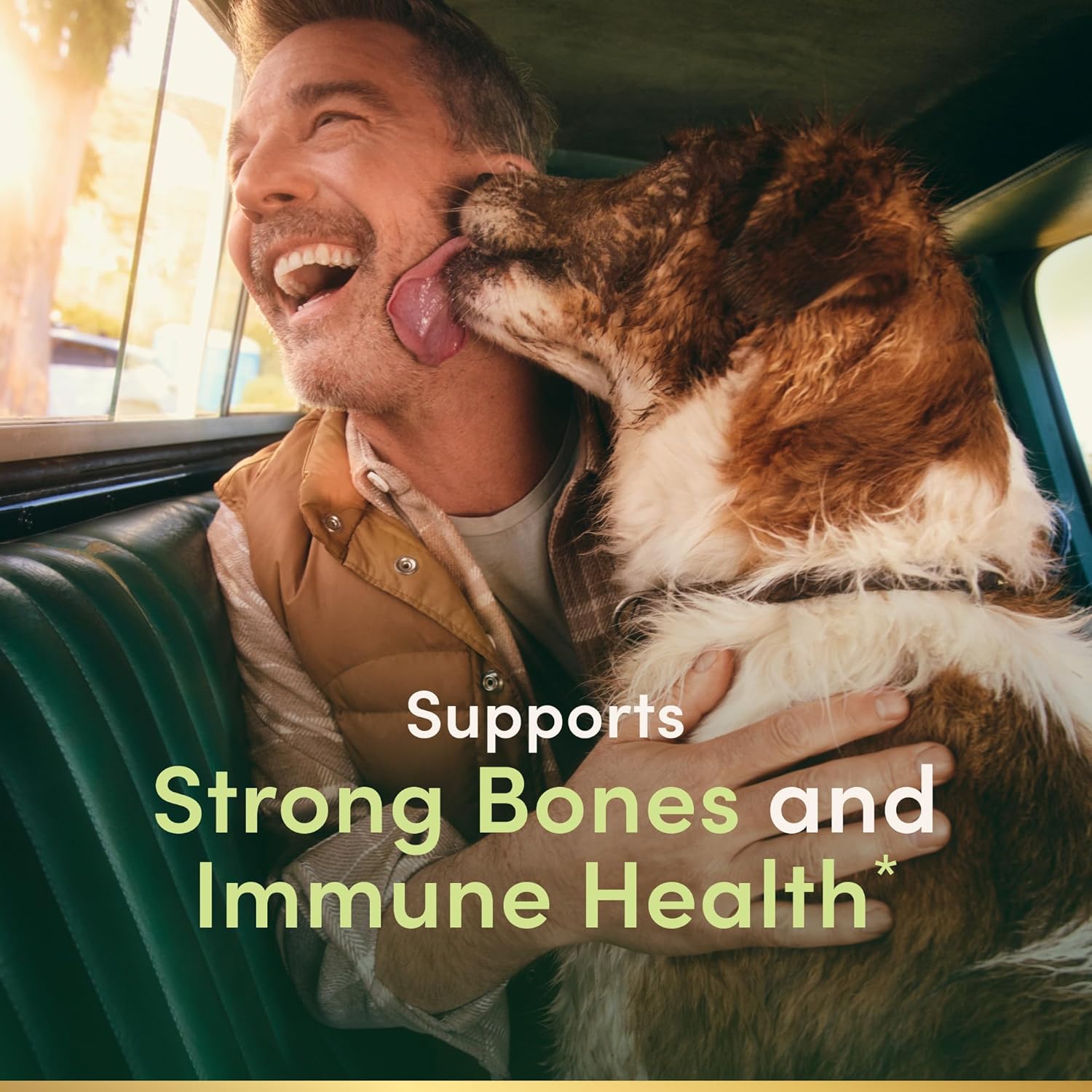 Nature’s Bounty Vitamin D 5000 IU Gummies, Vitamin D3 High Potency Immune Support & Bone Health Supplement, 5000 IU in 1 Gummy, Strawberry Flavor, 2 month Supply, 60 Vegetarian Gummies for Adults - Image 2