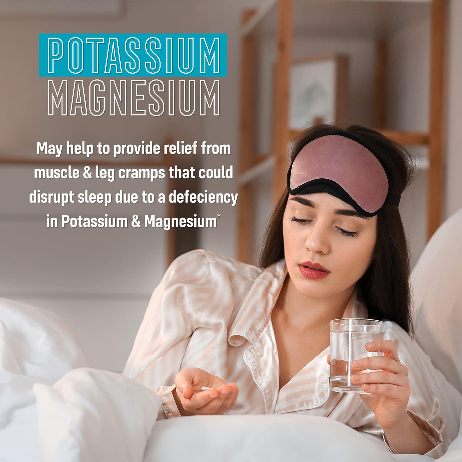 SMART FOR LIFE Potassium Magnesium Supplement – High Absorption Magnesium Complex – 60 Vegan Capsules - Magnesium and Potassium Supplement for Vascular Health, Magnesium for Leg Cramps and Sleep - Image 4