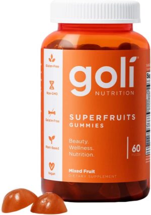 Goli Superfruits Beauty Gummies wit...