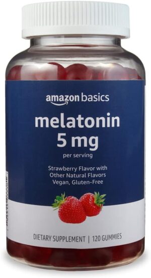 Amazon Basics Melatonin, Sleep Supp...