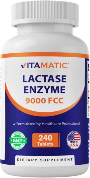 Vitamatic Lactase Enzyme 9000 FCC 2...