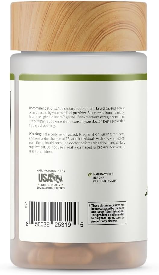 Snap Supplements Heart Health Support Supplement - Botanical Support for Heart Health, Healthy Circulation, and Nitric Oxide Levels, 30-Day Supply, 90 Capsules (Packaging May Vary) - Image 9