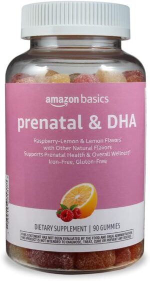 Amazon Basics Prenatal & DHA G...