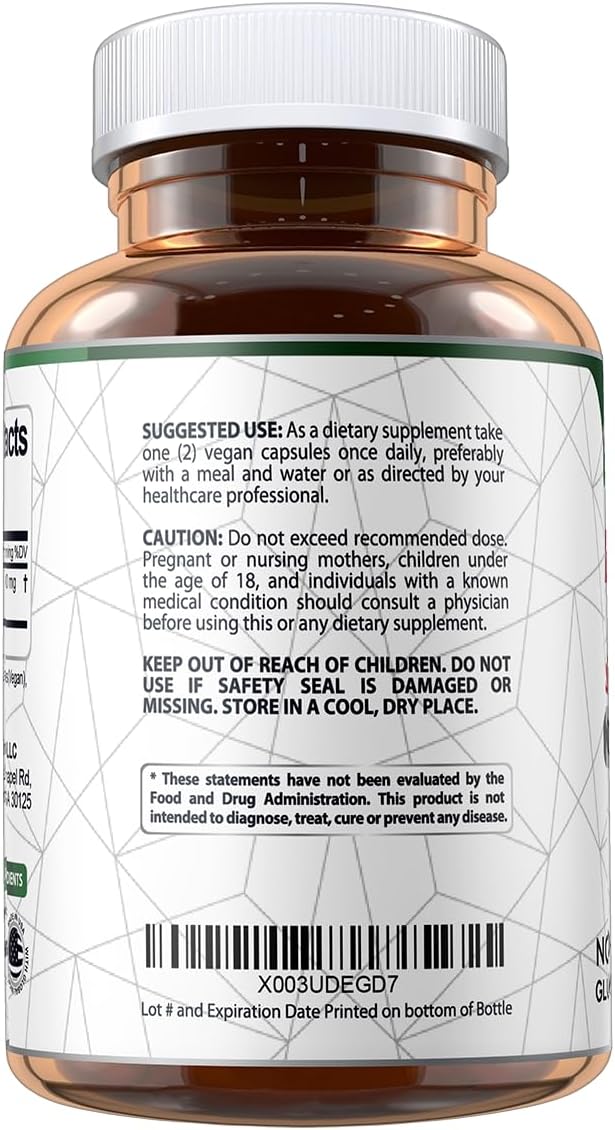 Vegan Labs Apple Cider Vinegar Capsules with The Mother- 180 Vegan Capsules, 1600MG Per Serving- 100% Natural ACV Pills- Supports Healthy Digestion, Keto, Weight Management, Detox, and Immune System - Image 4