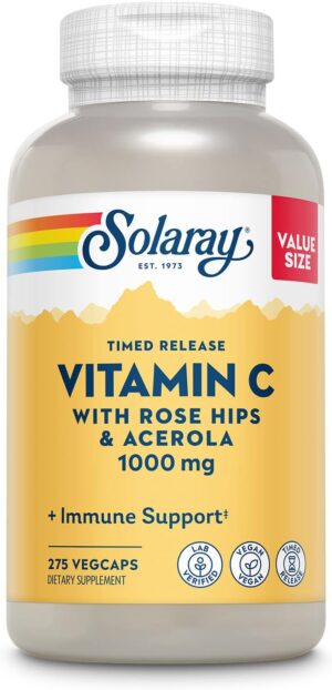 SOLARAY Vitamin C 1000mg – Ti...