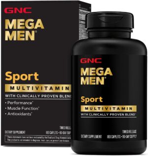 GNC Mega Men Sport Multivitamin for...