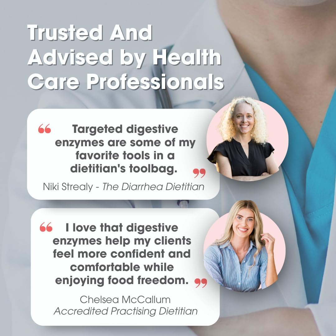 Intoleran Fodmix (Quatrase 10,000) Digestive Enzymes - 108 Capsules | Highly Dosed Supplement for FODMAP Intolerance | Helps Digest Lactose and Complex Carbohydrates | Pure & Vegan | Low FODMAP - Image 6