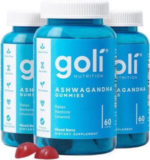 Goli Ashwagandha & Vitamin D G...