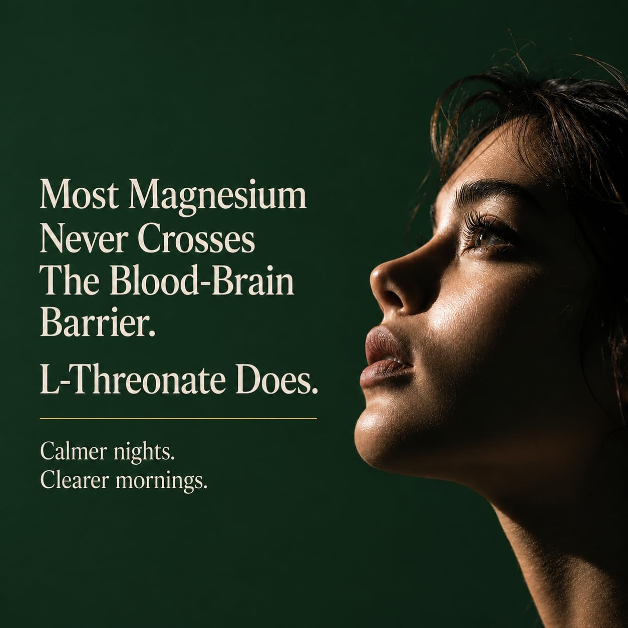 Magnesium L-Threonate with Apigenin, Valerian Root & L-Theanine – No Melatonin Restful Sleep & Brain Supplement – Clinically Studied 7-Ingredient Formula – Memory & Focus – 60 Capsules - Image 4