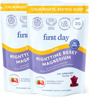 FIRST DAY Magnesium for Kids Gummie...