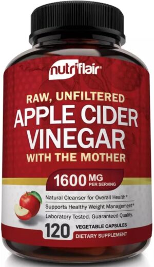 Apple Cider Vinegar Capsules with T...