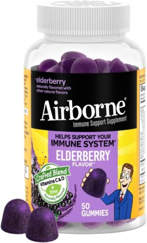 Airborne Elderberry + Zinc & V...