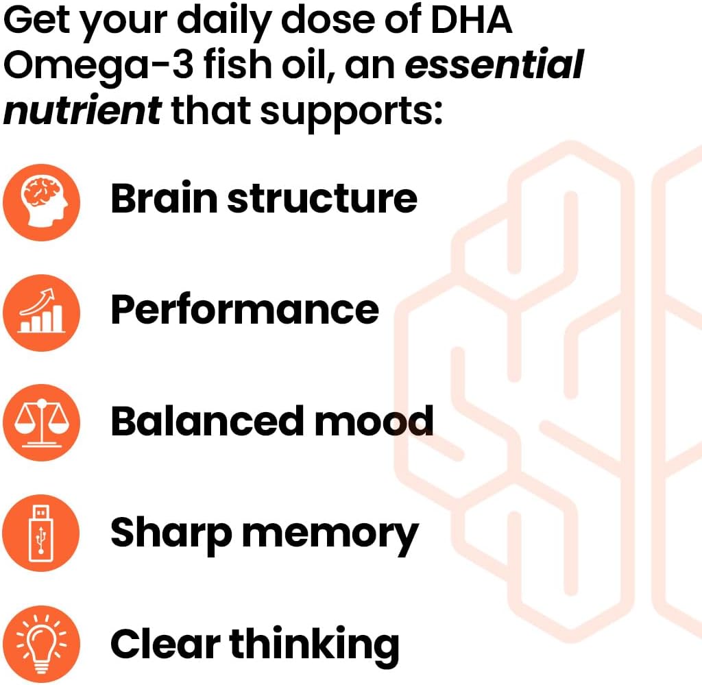 LifeSeasons NeuroQ Memory DHA-400 - Omega-3 Fish Oil Supplement - Mental Performance & Balance - Supports Neuro Brain Health - Protects Against Memory Loss & Improves Focus - 120 Softgels - Image 2