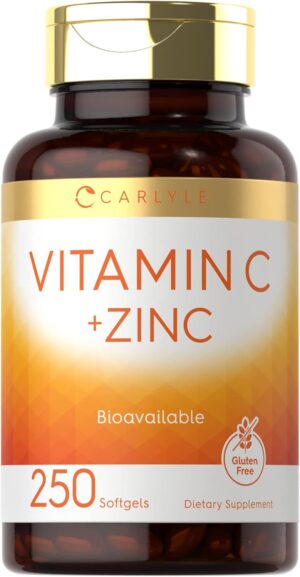 Carlyle Vitamin C with Zinc | 250 S...
