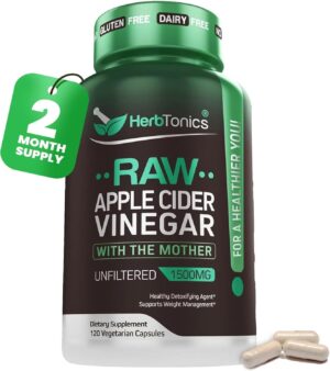 Herbtonics Raw Apple Cider Vinegar ...