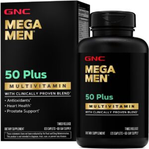 GNC Mega Men 50 Plus Multivitamin f...