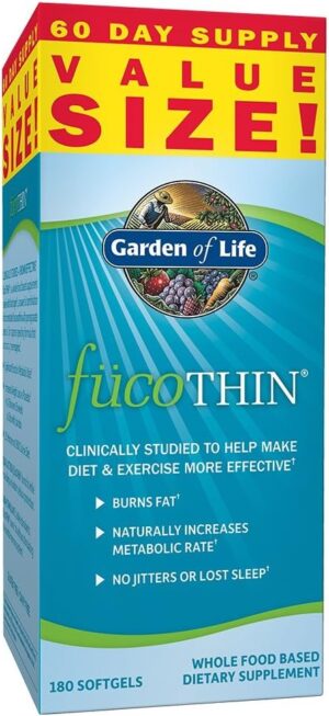 Garden of Life fucoTHIN Fucoxanthin...