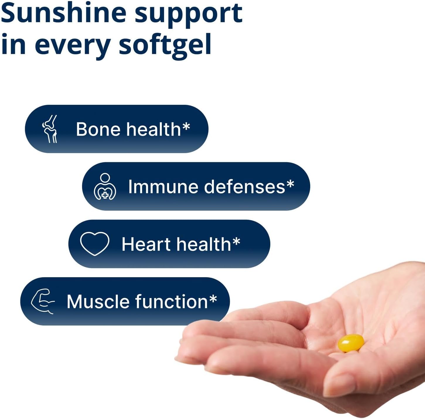 Metagenics Vitamin D3 and Vitamin K2 10,000 IU with MK-7- Vitamin D3 with K2 for Immune Support, Bone & Heart Health-Non-GMO, Gluten-Free-60 Softgels - Image 2
