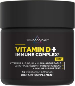 Livingood Daily Vitamin D3 K2 4000 ...
