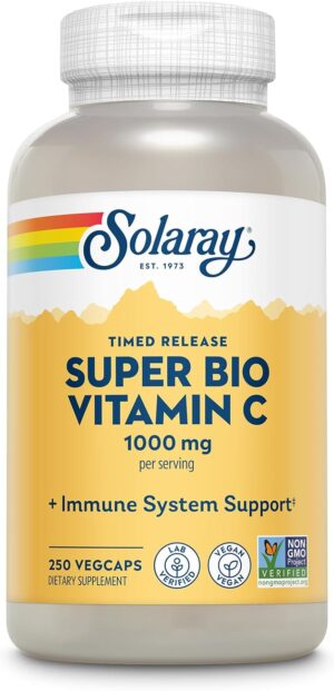 SOLARAY Super Bio Vitamin C 1000mg,...