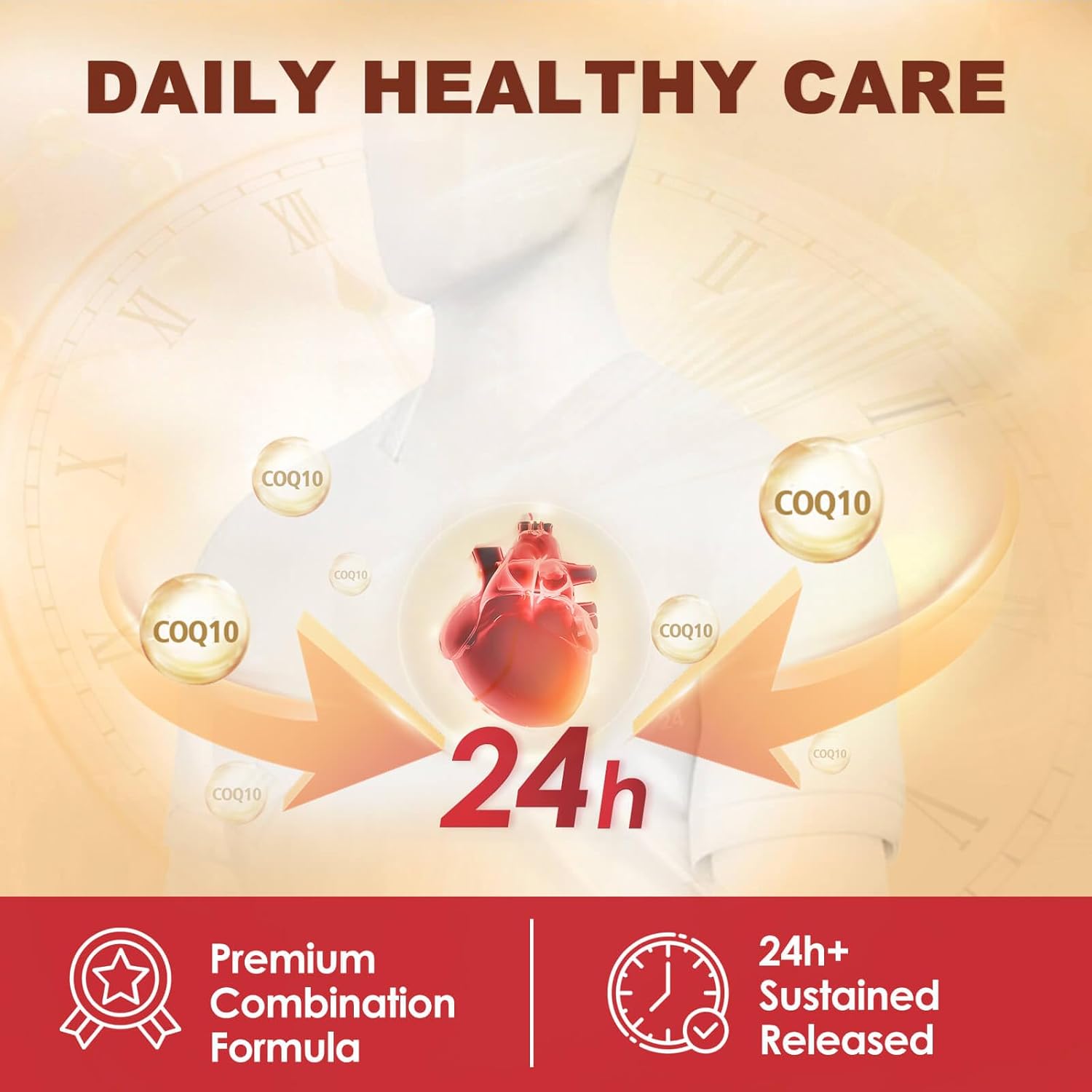 CoQ10 200mg Softgels with Vitamin E & Omega 3-6 -9 & PQQ - High Absorption Coenzyme Q10 with Bioperine | Maximum Antioxidant | Heart Supports & Cellular Energy Production Supplement | 120 Servings - Image 7