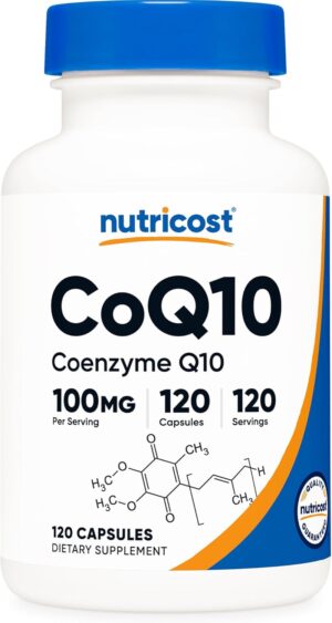 Nutricost CoQ10 100mg, 120 Vegetari...