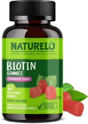 NATURELO Biotin Gummies – Sup...