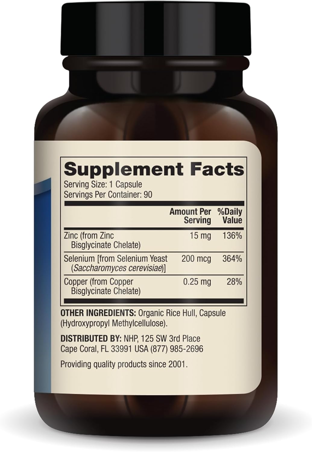 Dr. Mercola Zinc Plus Selenium - Mineral Blend Supplement - for Immune, Brain & Respiratory Support - Contains Zinc Glycinate Chelate & Copper - GMO-Free & Gluten-Free - 90 Capsules (90 Servings) - Image 2