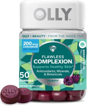 OLLY Flawless Complexion Gummy, Cle...