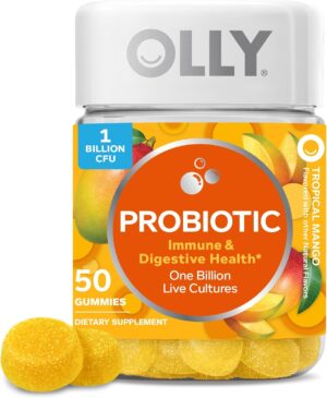 OLLY Probiotic Gummy, Immune and Di...