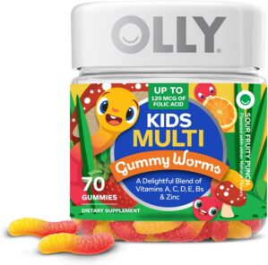 OLLY Kids Multivitamin Gummy, Overa...