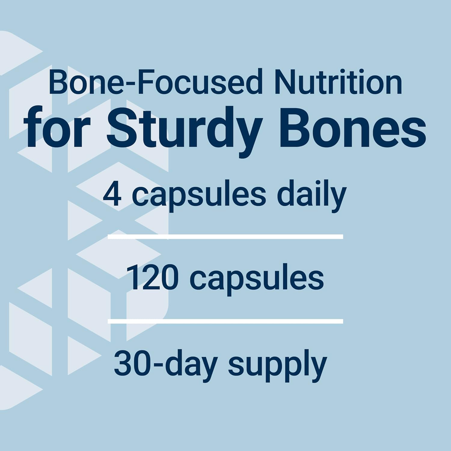 Life Extension Bone Restore with Vitamin K2 – Bone Health Supplement for Strong Bones – 3 Types of Absorbable Calcium, Vitamins D3 and K2, Minerals – Gluten-Free, Non-GMO – 120 Capsules - Image 4