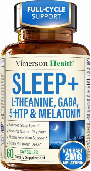 Sleep Supplement with L-Theanine, M...