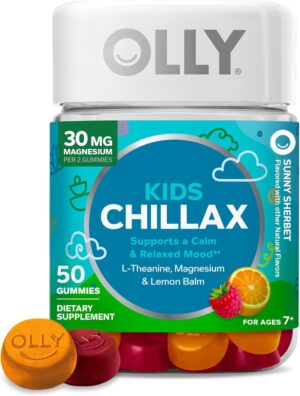 OLLY Kids Chillax Gummy, For a Calm...