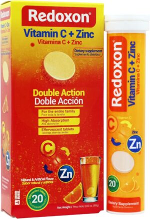 Redoxon Vitamin C + Zinc, Effervesc...