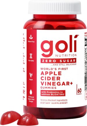 Goli Zero Sugar Apple Cider Vinegar...