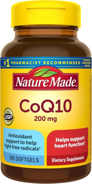 Nature Made CoQ10 200mg Softgels, D...