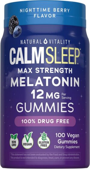 Natural Vitality Calm Sleep Melaton...