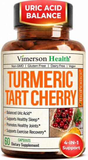 Tart Cherry Capsules – 4-in-1 Tur...
