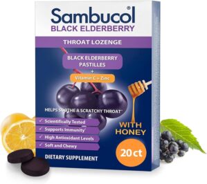 Sambucol Black Elderberry Throat Lo...