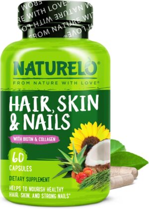 NATURELO Hair, Skin and Nails Vitam...
