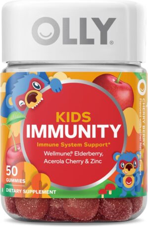 OLLY Kids Immunity Gummy, Immune Su...