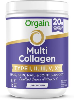 Orgain Hydrolyzed Multi Collagen Po...