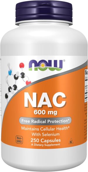 NOW Supplements, NAC (N-Acetyl Cyst...