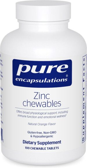 Pure Encapsulations Zinc Chewables ...