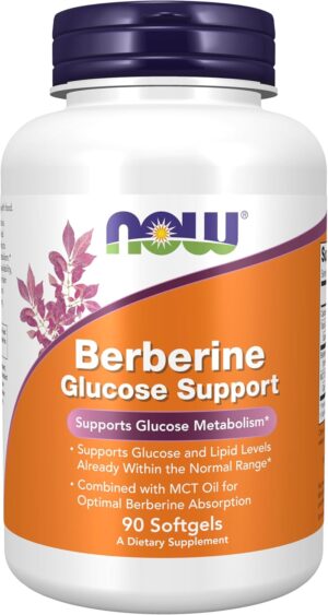 NOW Foods Supplements, Berberine Gl...