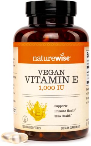 NatureWise Vitamin E 1000 IU Softge...