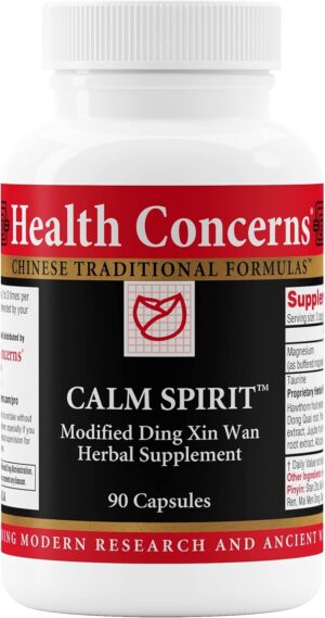 Health Concerns Calm Spirit –...